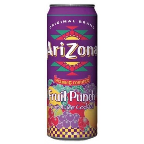 Напиток Arizona Arizona Fruit Punch, Аризона фруктовый пунш 0,680 л