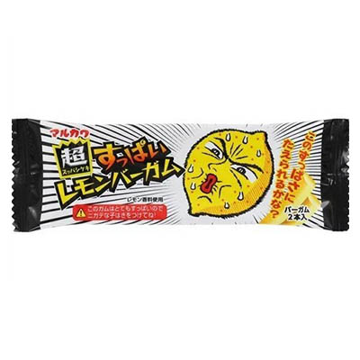Жевательная резинка Marukawa Кислый лимон, 14 гр
