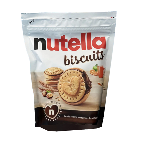 Печенье Nutella Biscuits бисквитное с шоколадом, 304 г