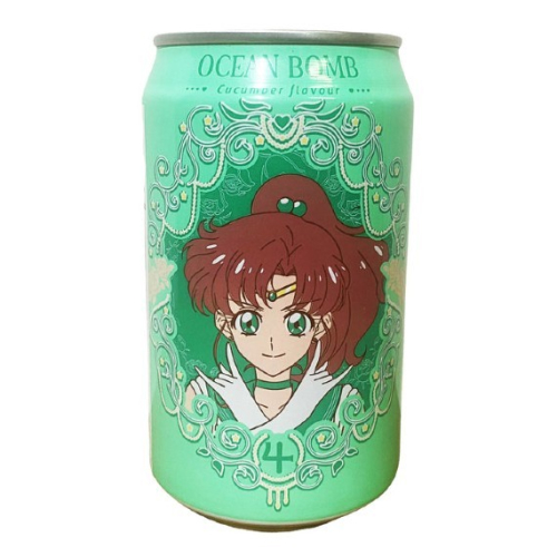 Напиток Ocean Bomb Sailor Moon Cucumber, огурец, 330 мл