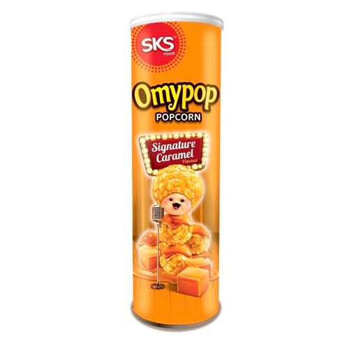 Попкорн Omypop Signature Caramel c фирменной карамелью, 85г
