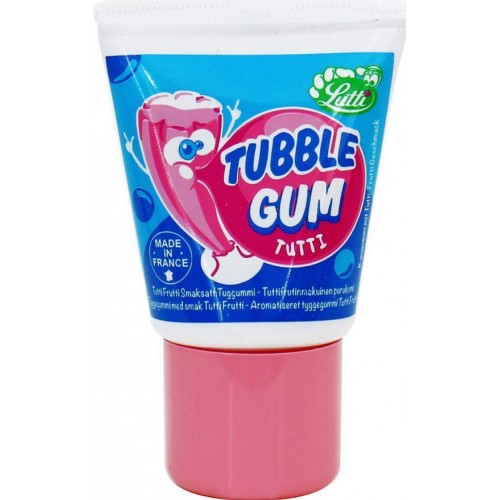 Жвачка в тюбике Tubble Gum Tutti тутти-фрутти, 120 гр