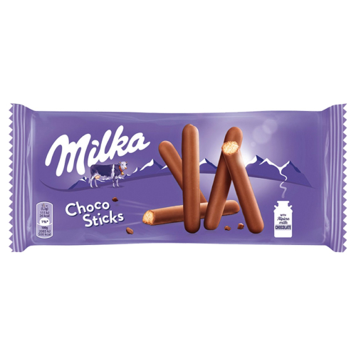 Палочки-печенья Milka Choco Sticks покрытые молочным шоколадом милка, 112 г 
